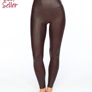 Spanx Faux Leather Leggings